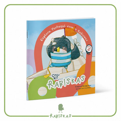 Caderno de atividades Explora Portugal com o Rabiskas, Nível 2, dos 6 aos 9 anos